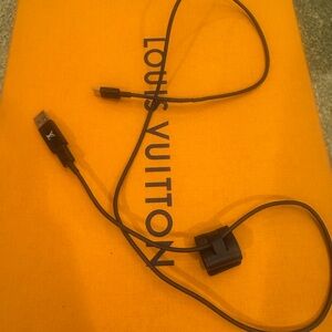 Louis Vuitton Black USB Cable